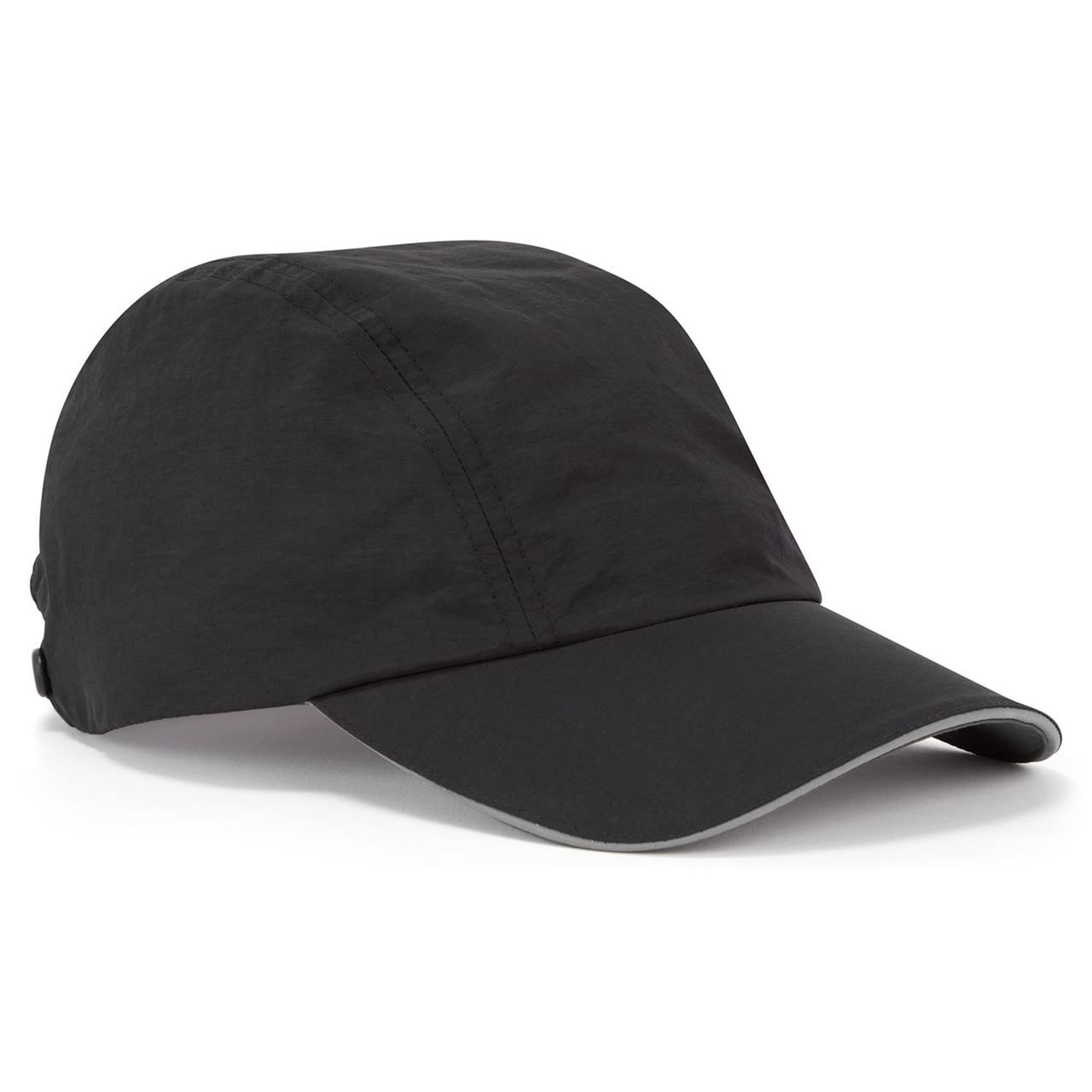 Gill Regatta Cap corrosion-proof retainer clip secures cap on windy days