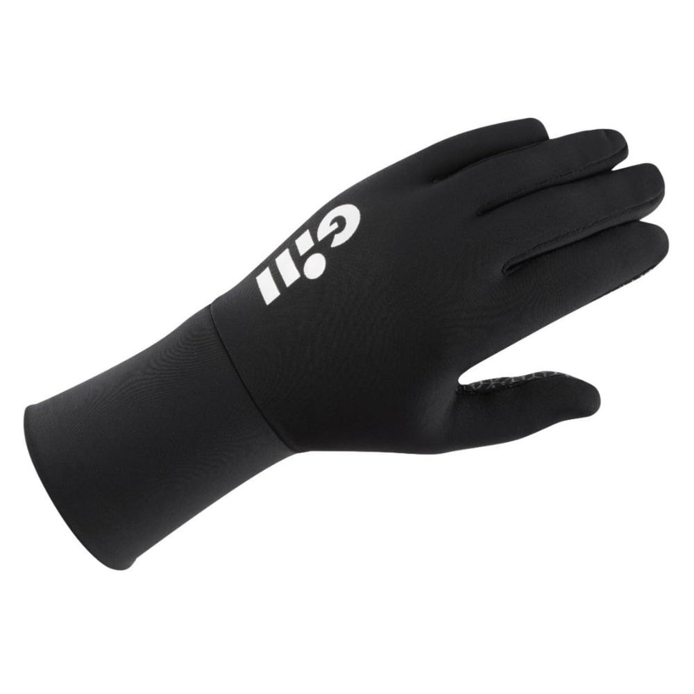 Gill unisex performance angler gloves showcasing thermal technology for warmth in cold conditions.