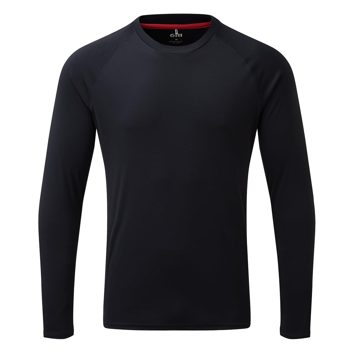 Gill UV Tec long sleeve top front view shows sun protection and comfortable fit.
