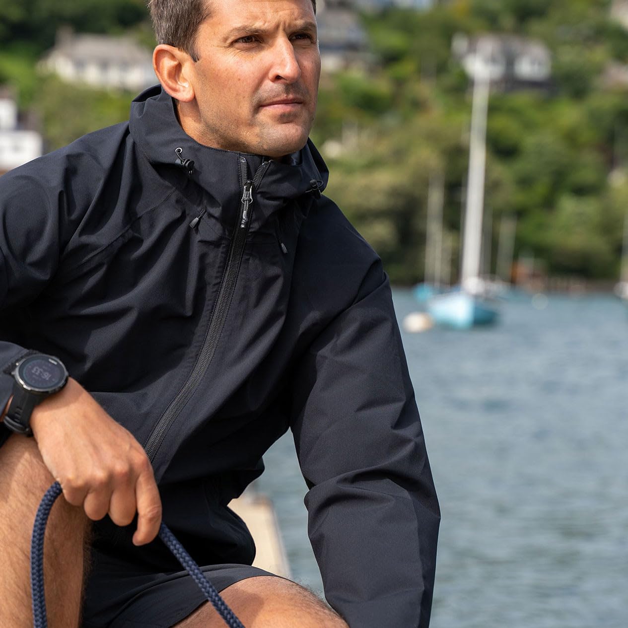 Gill Voyager Rain Jacket black color option for urban wear