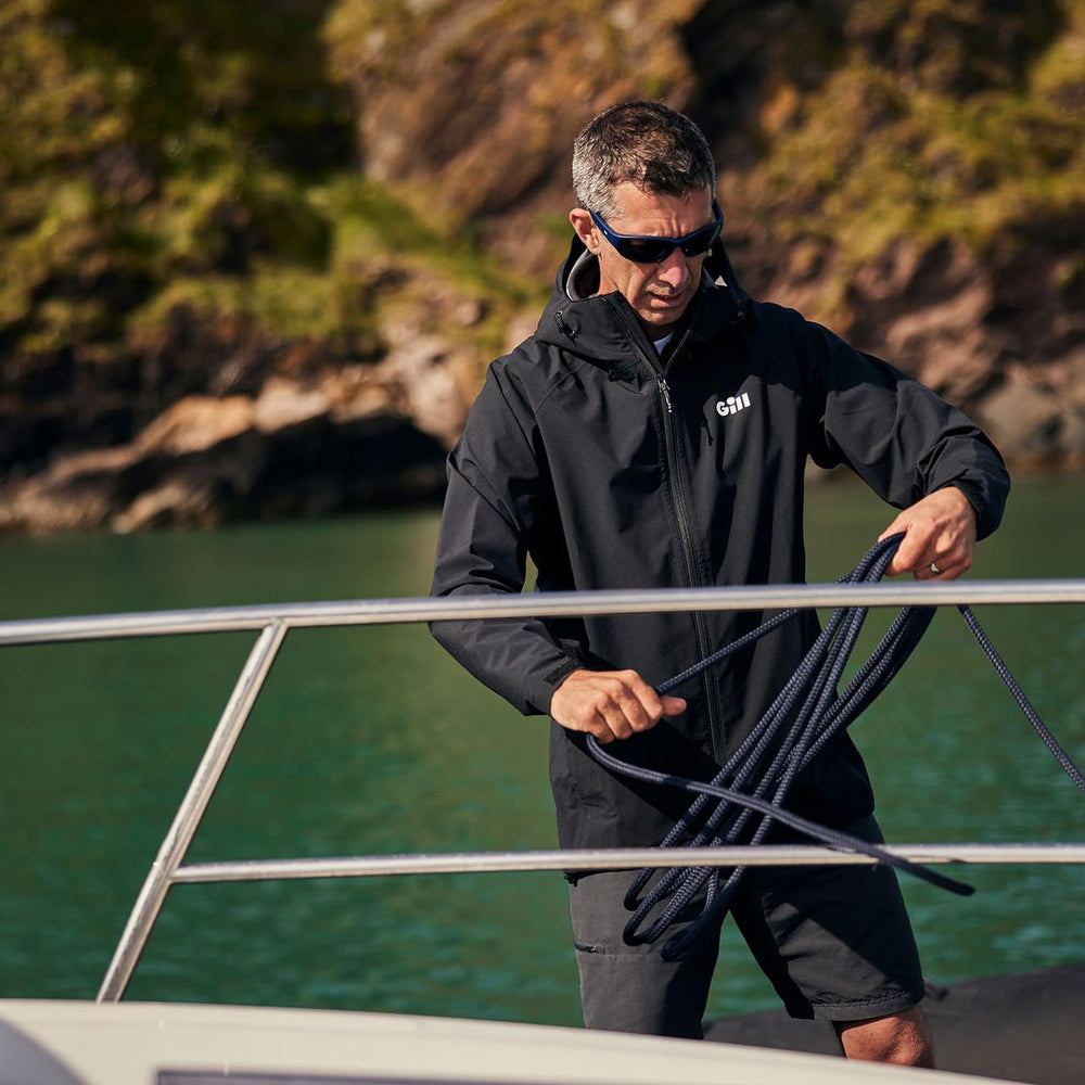Gill Voyager Rain Jacket internal storm guard protects you
