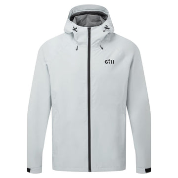 Gill Voyager Rain Jacket side pocket close-up highlights secure zip storage on the go.