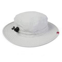 Gill hat's floating design stays buoyant if dropped overboard.