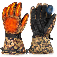 GIOIGOO heated gloves with full-hand coverage for even warmth during winter activities