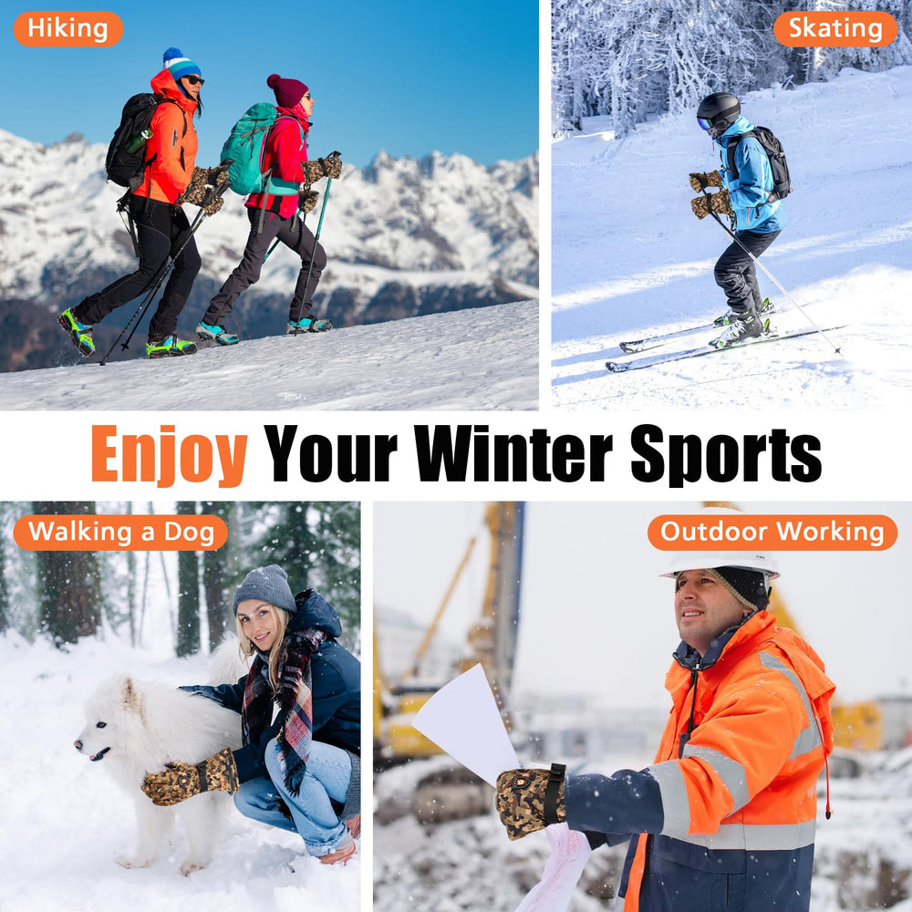 GIOIGOO heated gloves come in gift-ready packaging for winter gifts
