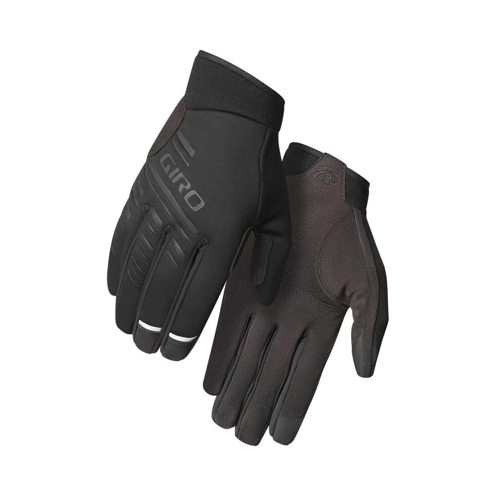 Giro Cascade Winter Gloves in black, size S, windproof warmth for cold-season rides.