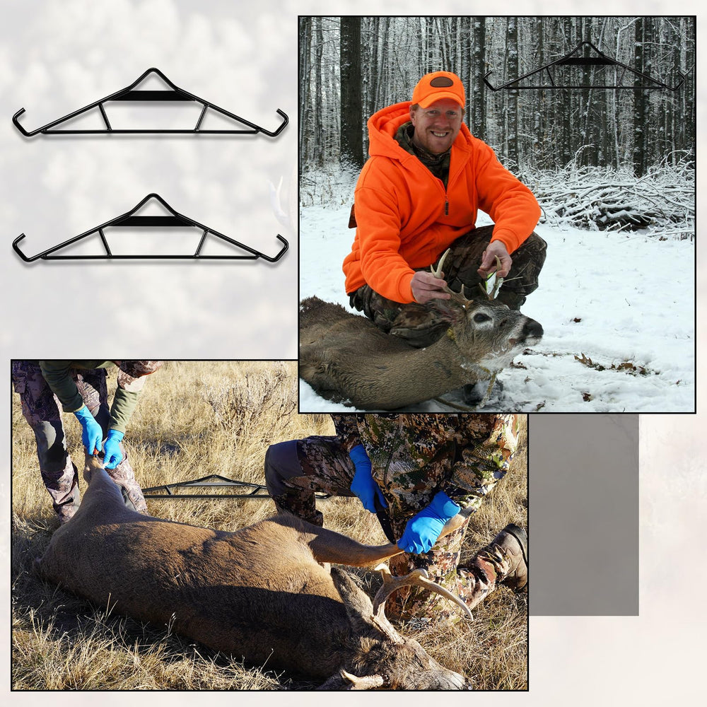 Gisafai deer-processing-indoors-outdoors suitable for garage, kitchen, campsite.