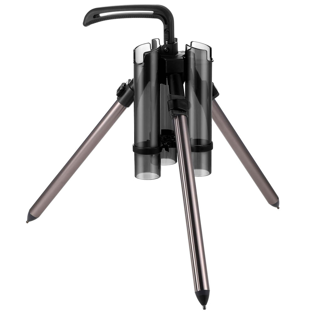 Gisafai vertical freestanding rack keeps poles organized and accessible