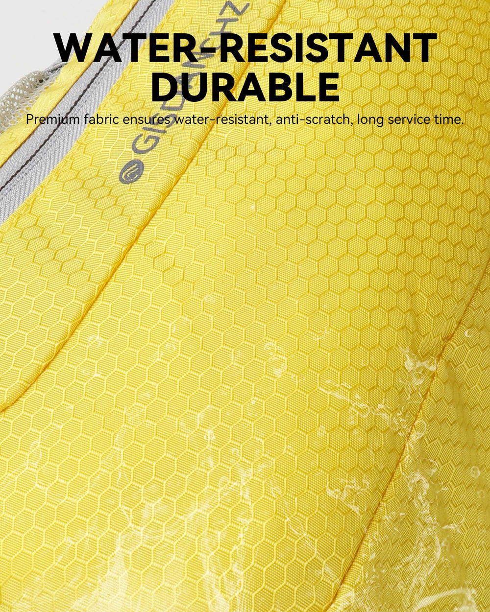 Gisdanchz sling bag back panel offers breathable comfort