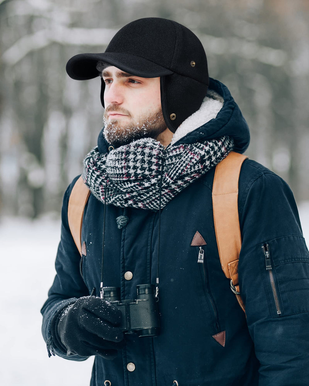 Gisdanchz water-resistant outer helps stay dry in light rain.