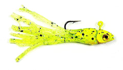 Gitzit Micro TL Tough Guy Chart jig head ready for ice fishing with a compact 3/4 inch profile
