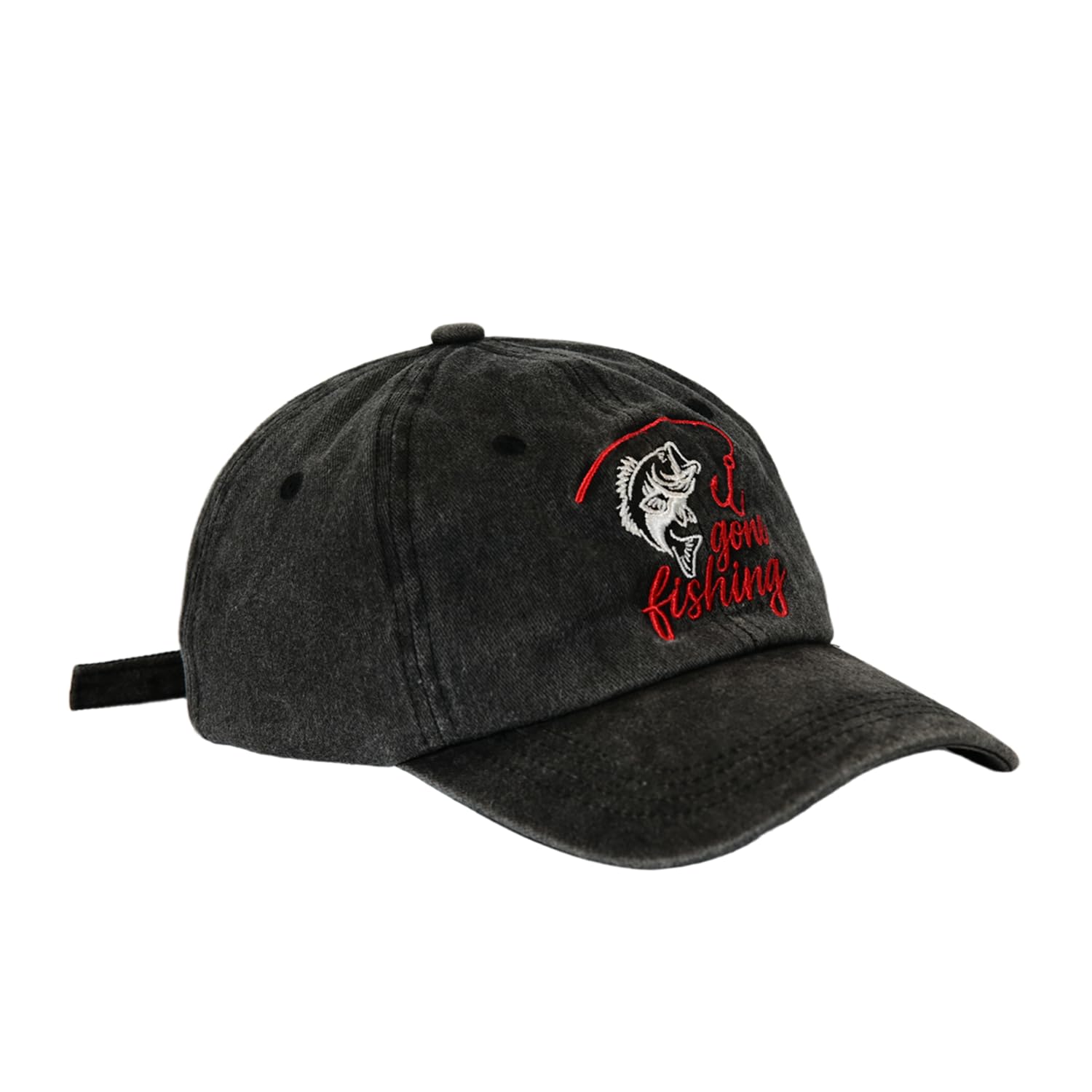 GJYCHL Baseball cap 6-panel washed cotton for breathable comfort