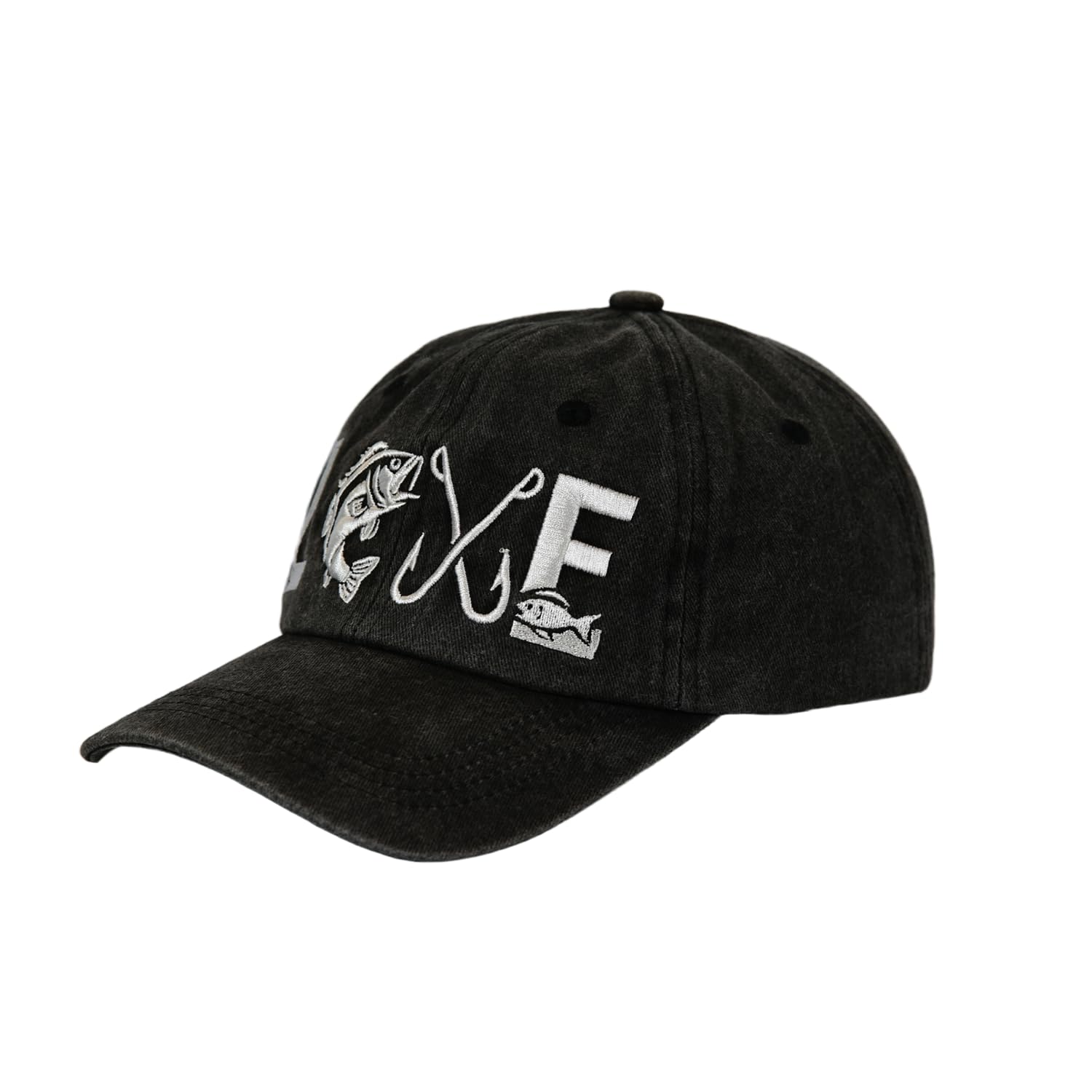 GJYCHL Fishing Hat with adjustable back strap for a secure all-day fit