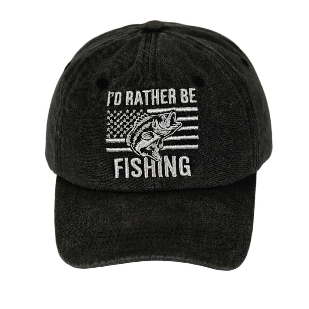 GJYCHL fishing hat front embroidery showcases durable, stylish detail for anglers.