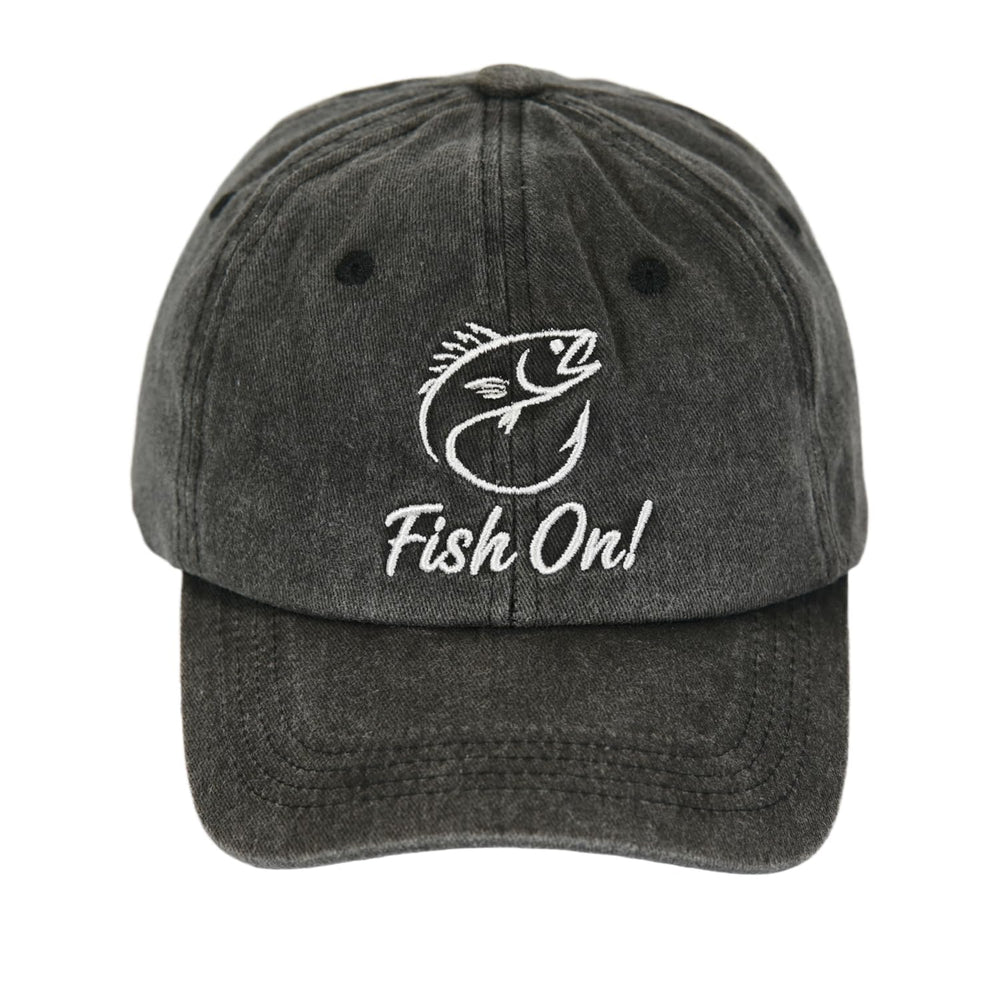 GJYCHL fishing hat front embroidery for daily wear