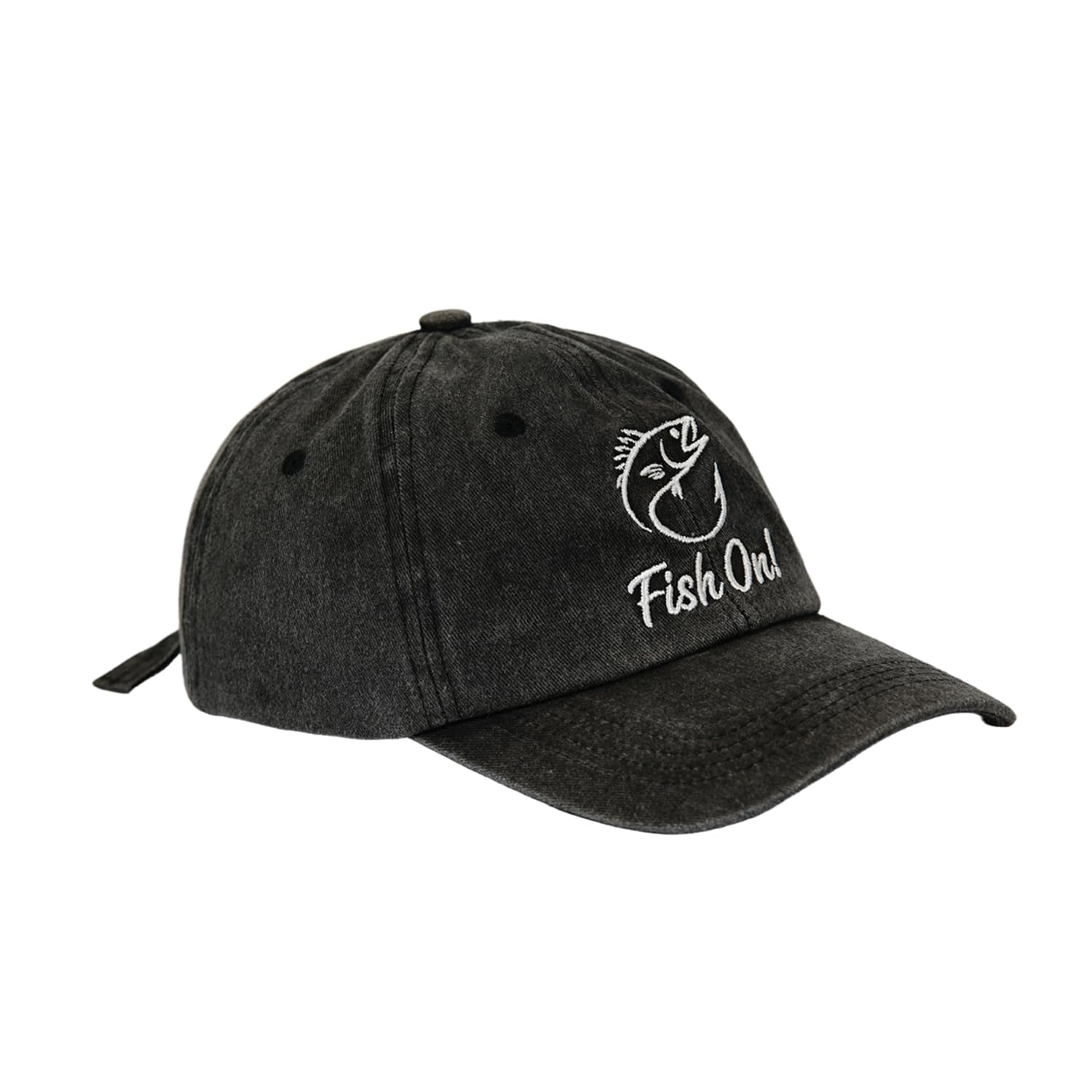 GJYCHL fishing hat pre-curved brim shields eyes from sun