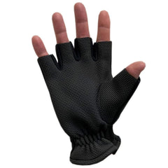 Glacier Glove Alaska River palm close-up shows 2mm sharkskin neoprene for non-slip grip.