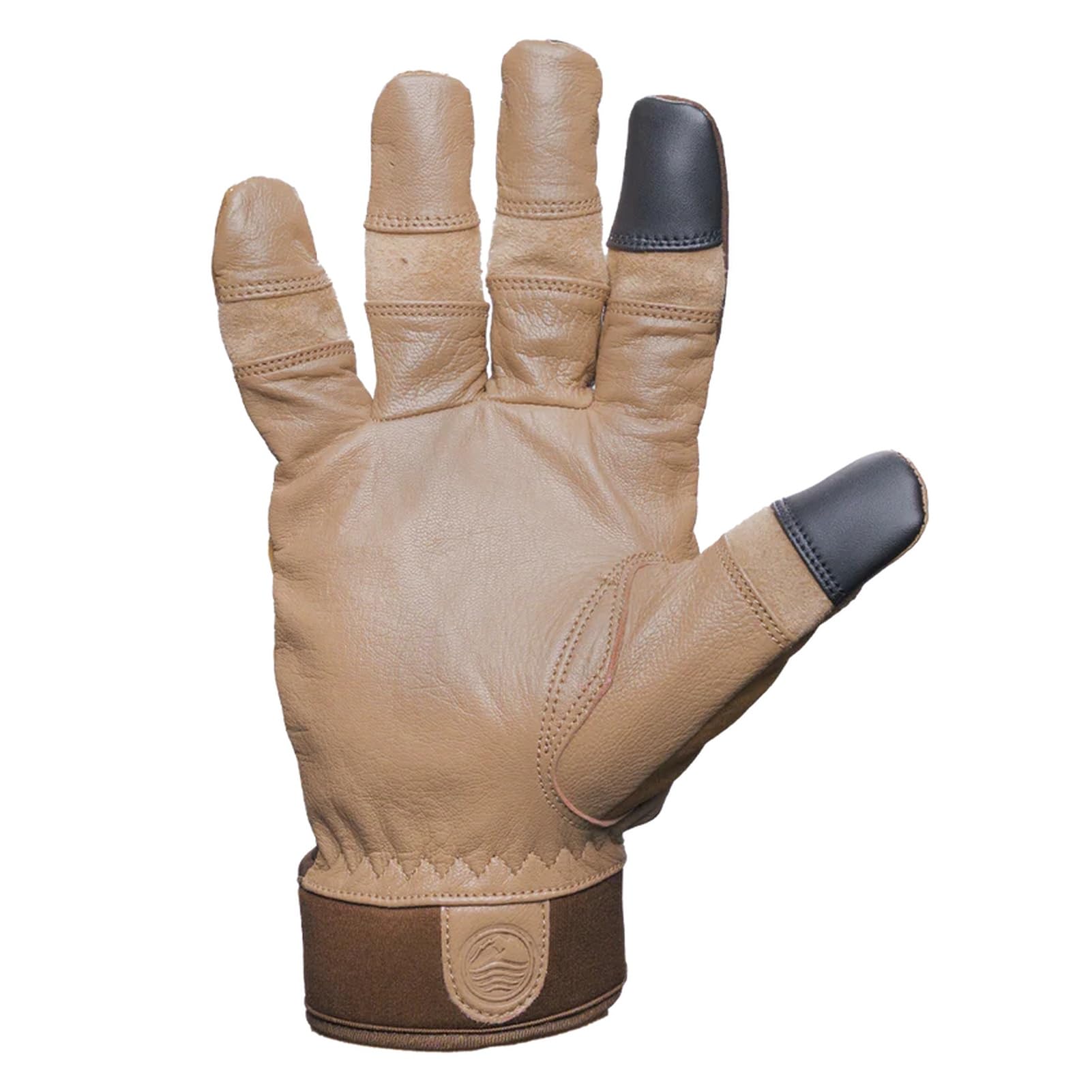 Glacier Glove El Jefe close-up of leather grain for premium feel