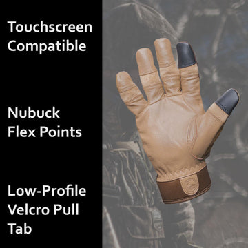 Glacier Glove El Jefe highlights touchscreen compatibility for device use