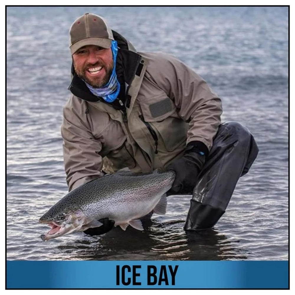 Glacier Glove Ice Bay blind-stitch seam reinforces waterproof durability.