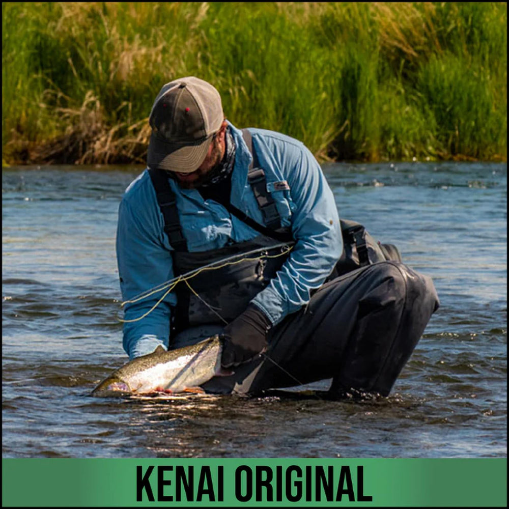 Glacier Glove Kenai Original stitching and materials emphasize rugged construction