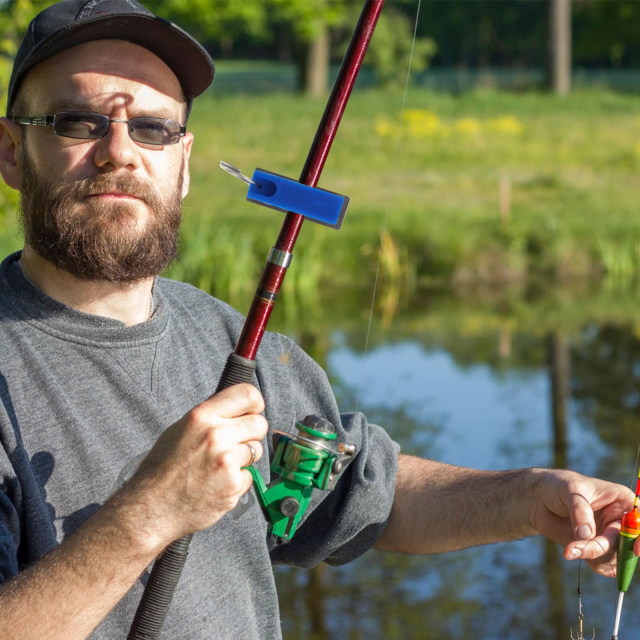 GLEAVI durable plastic rod holder built for long-term use