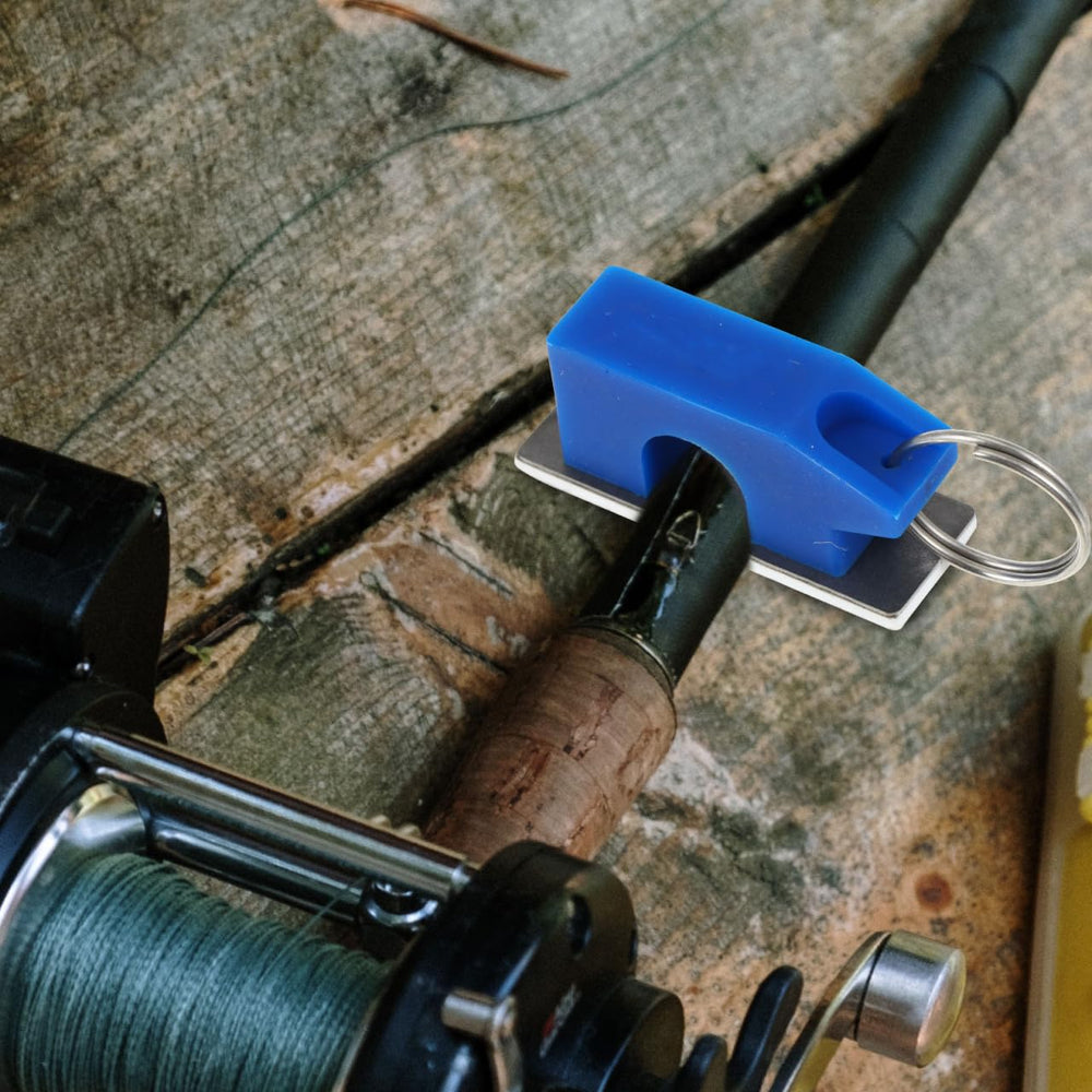 GLEAVI fly rod holder clip securing delicate fly rods