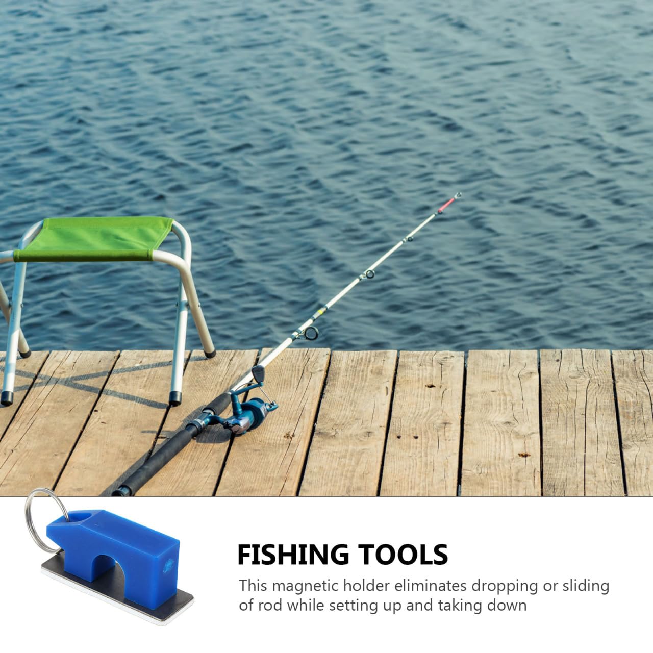 GLEAVI magnetic fishing holder highlighting quick access and sharing