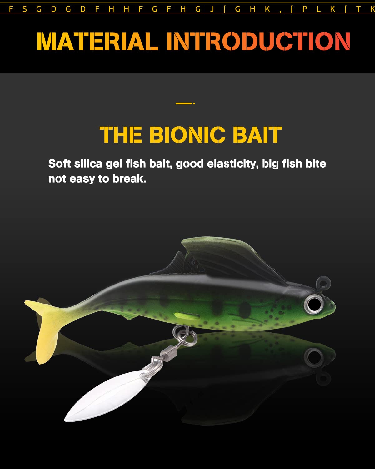 GLL rotating leaves create vibrations that may attract predatory fish.