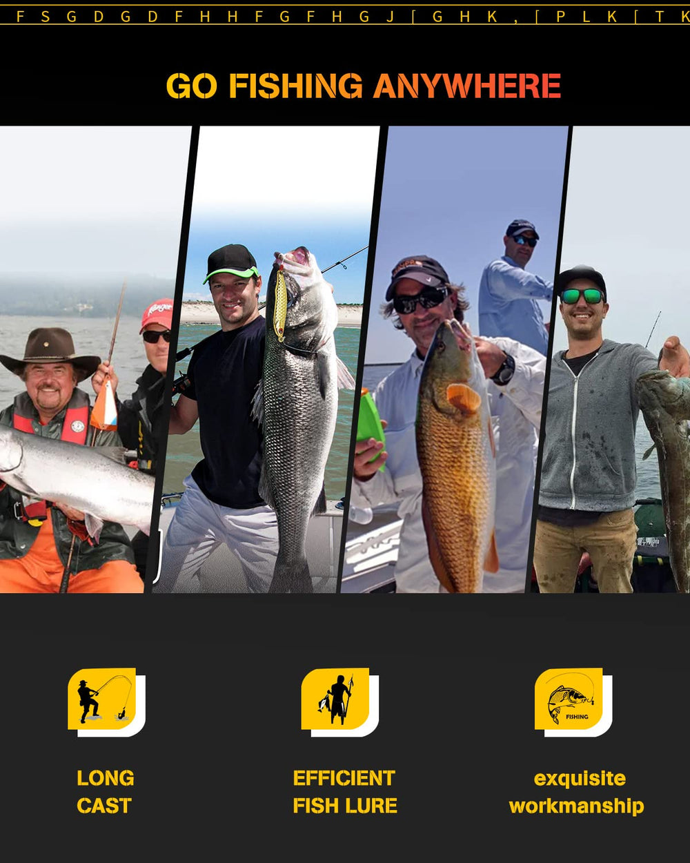 GLL metal sequins shimmer and draw attention during retrieves.