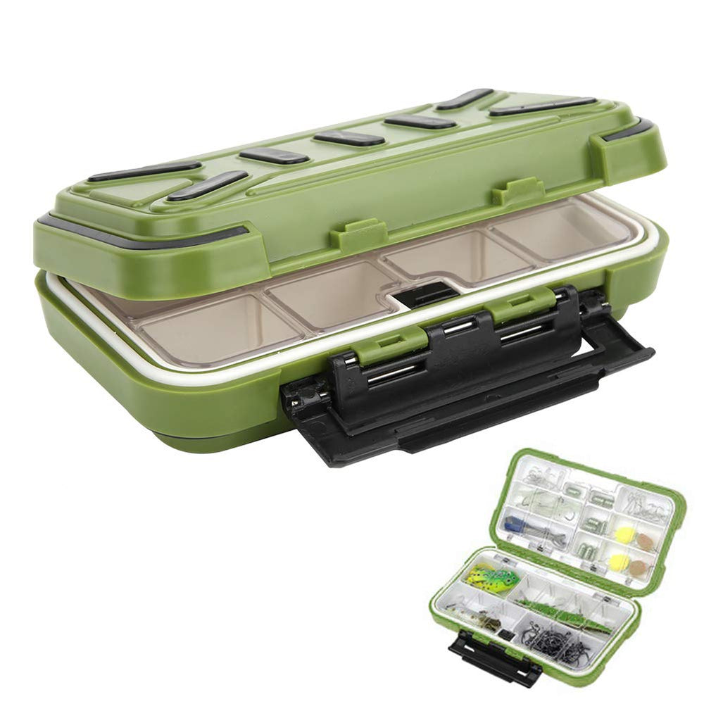 GLOGLOW ABS tackle box with durable construction for long-lasting use.