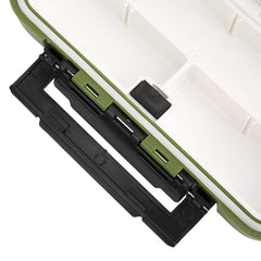 GLOGLOW ABS portable tackle box with durable handle for easy carrying.