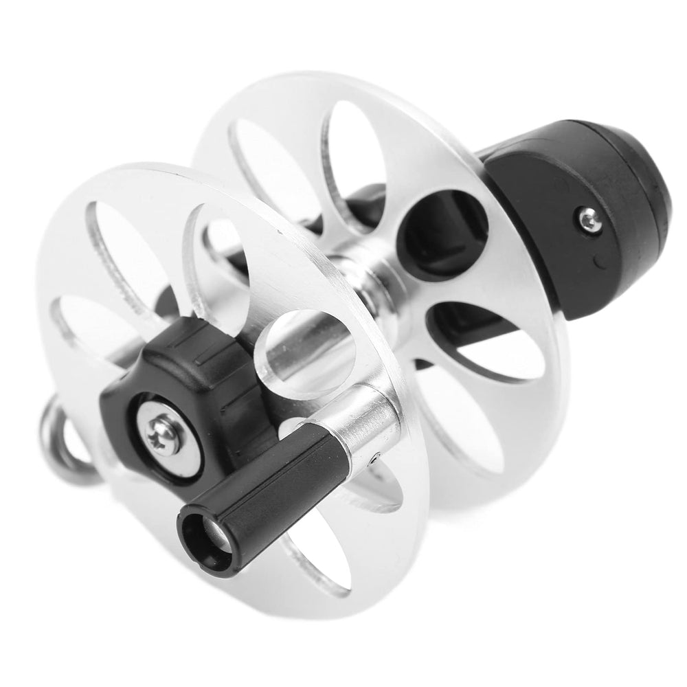 Foldable handle design saves space without sacrificing function.