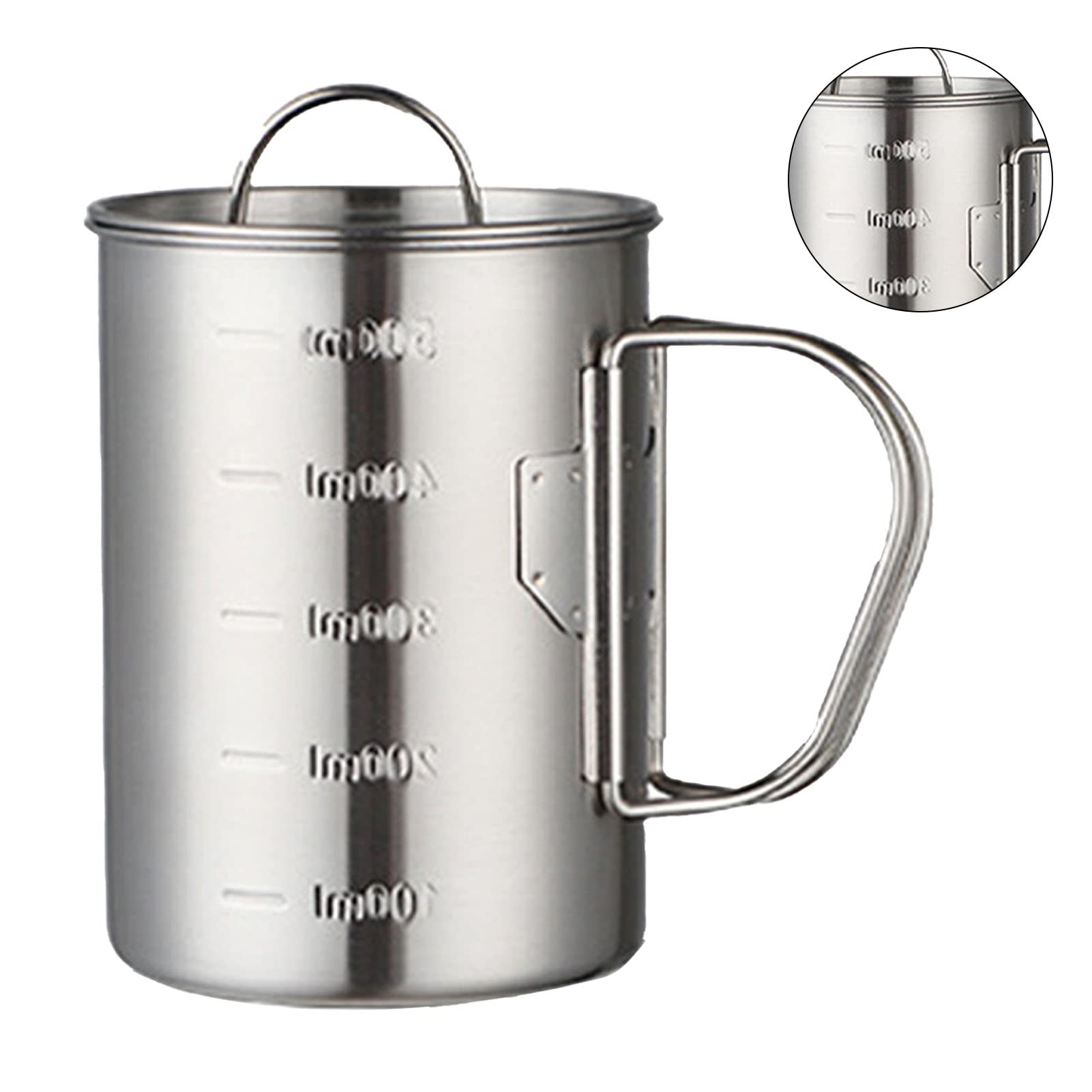Glomora cup lid securely seals hot drinks for spill-free outdoor sipping.