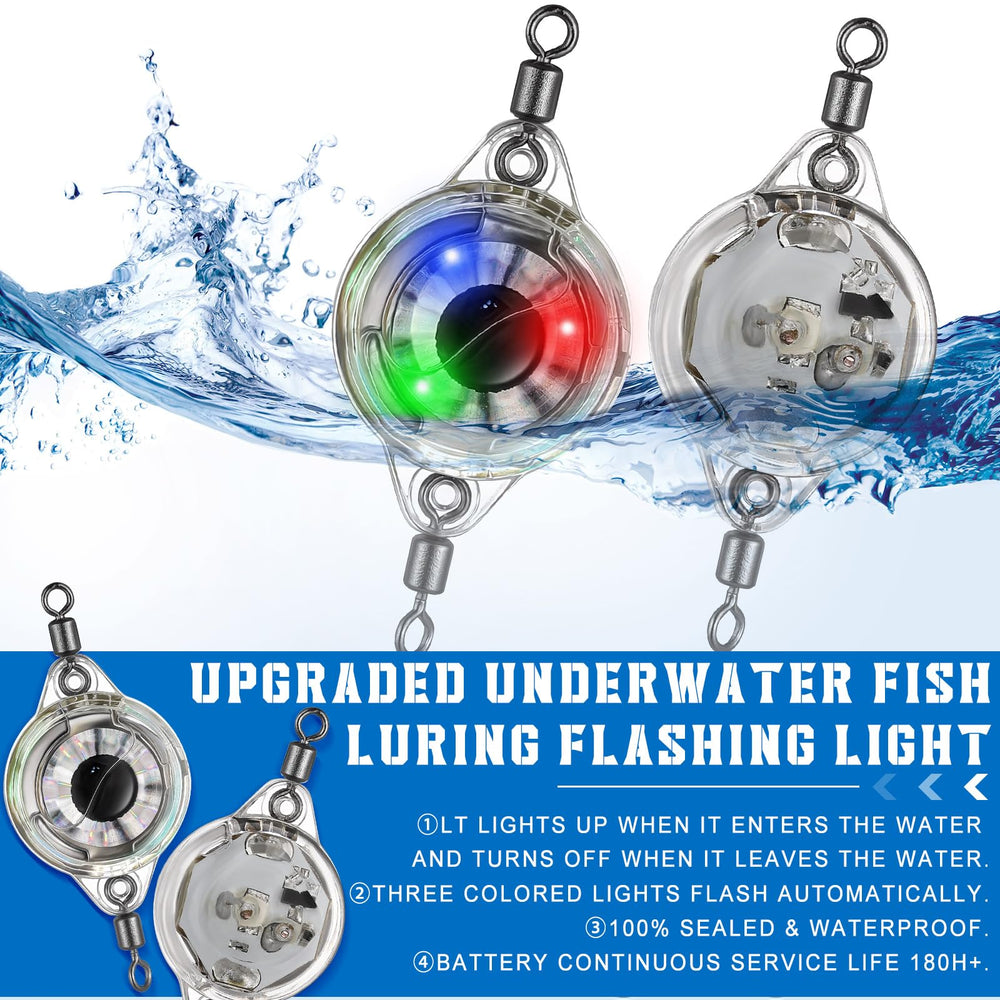 Included 10 lights in kit with double ring buckles