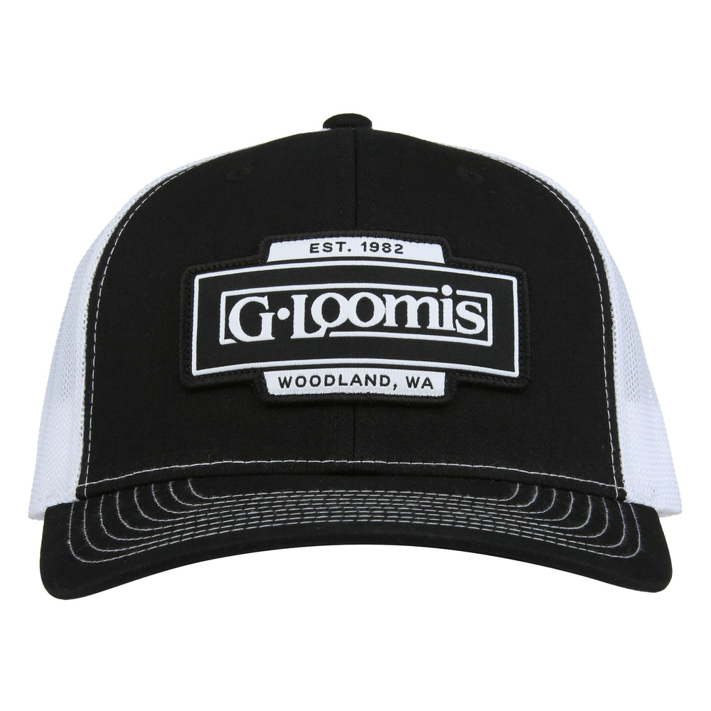 Back view of the G. Loomis cap highlighting adjustable snapback for one-size-fits-most comfort.