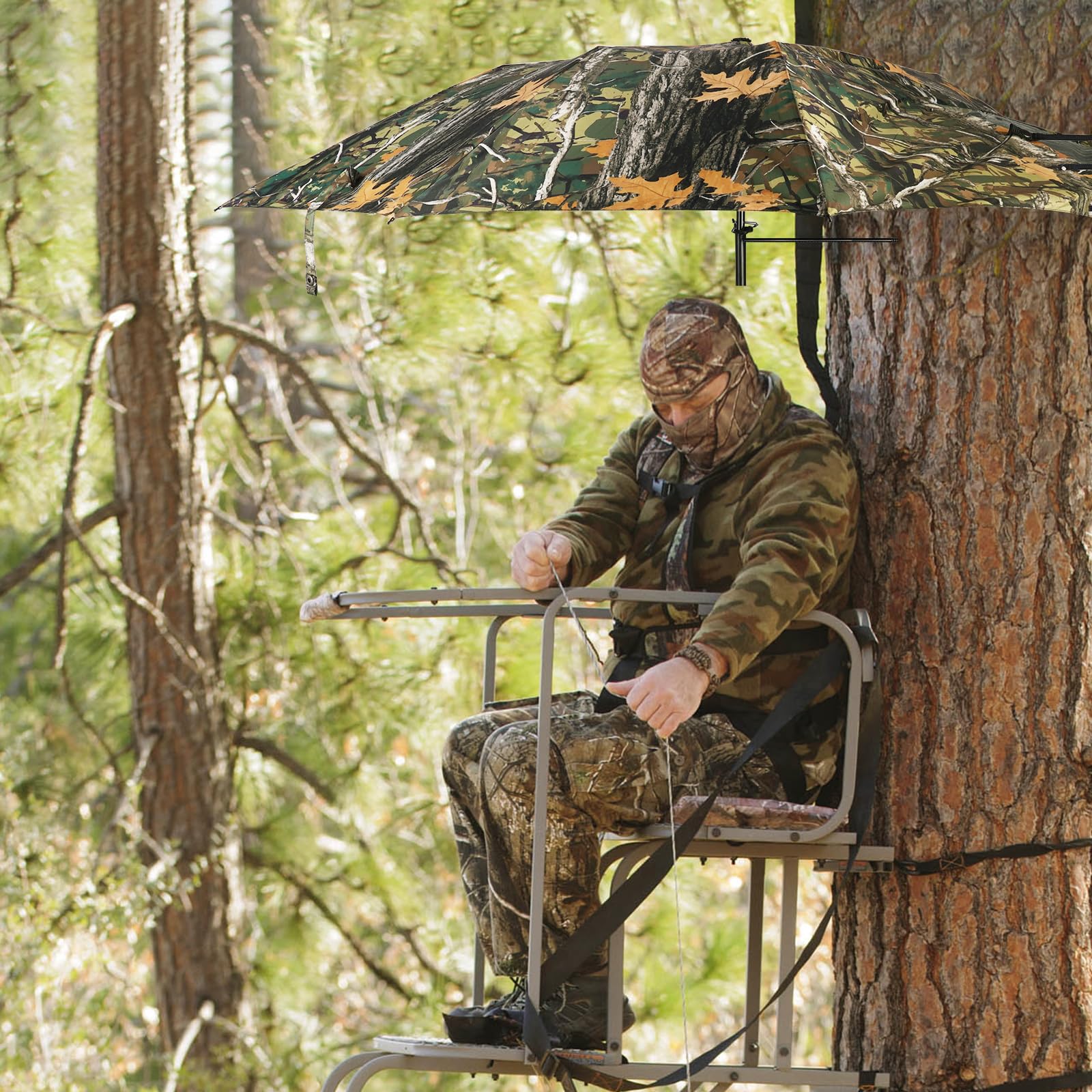 Glosaie Upgrated carry bag keeps the umbrella portable and organized.
