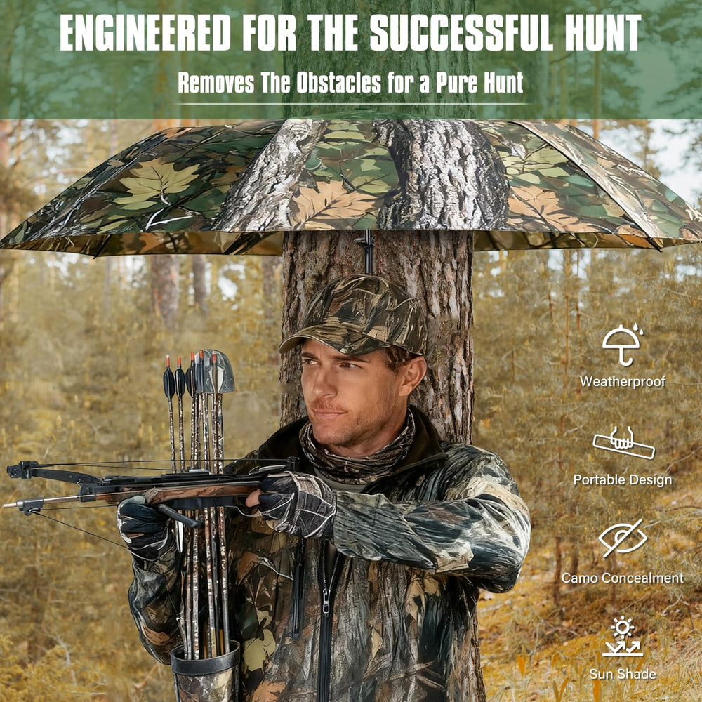 Glosaie Upgrated Tree Stand Umbrella features a sturdy metal frame to resist wind.