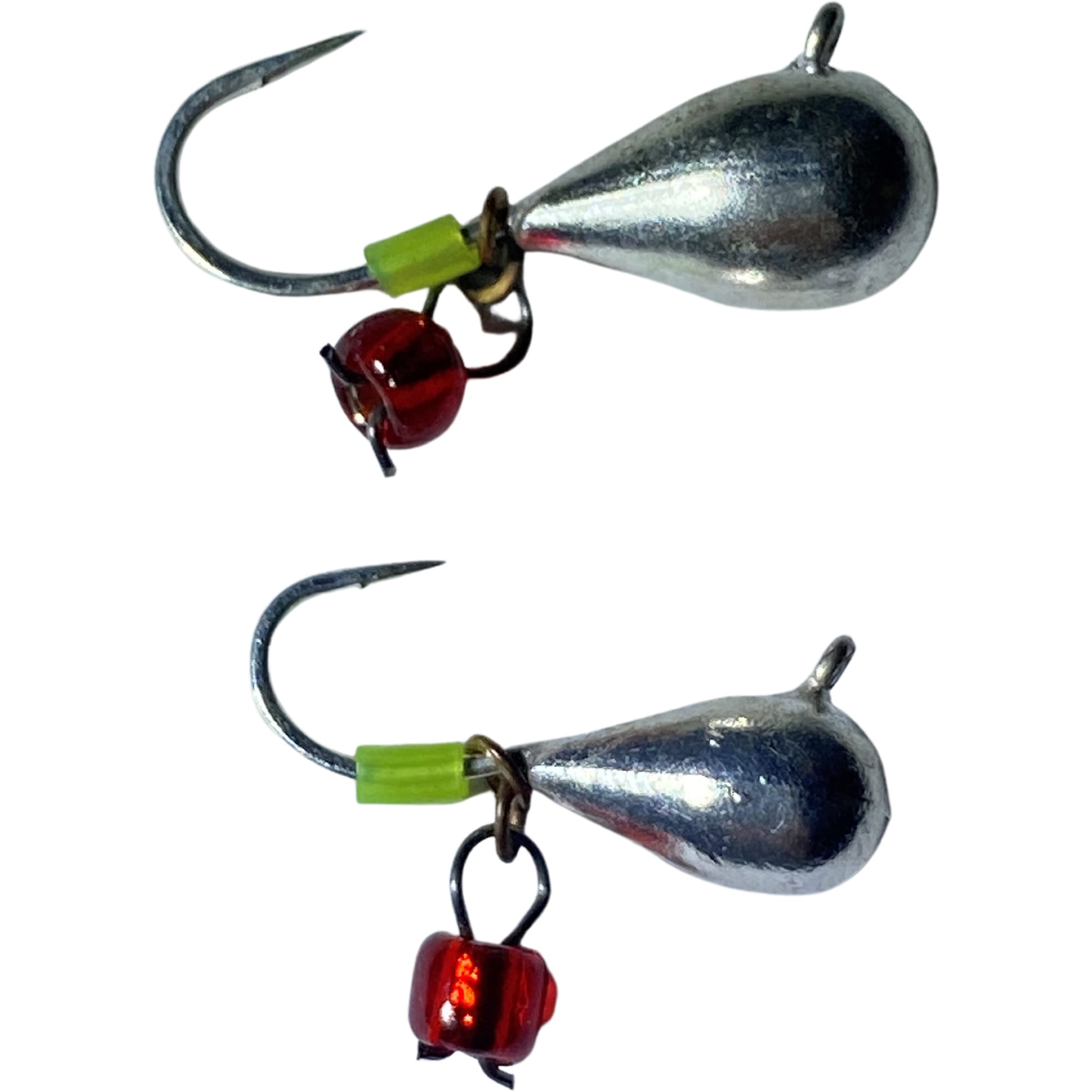 Premium case for 14-piece tungsten jig kit with glow options