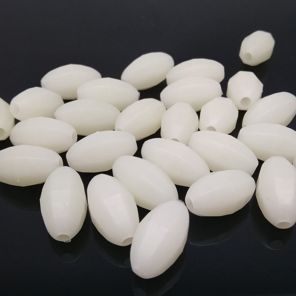 Glow in the dark beads for fishing lures and rigs