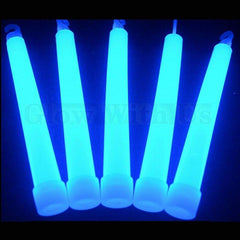 Glow With Us blue glow sticks 100-pack for vibrant party decorations and safety visibility