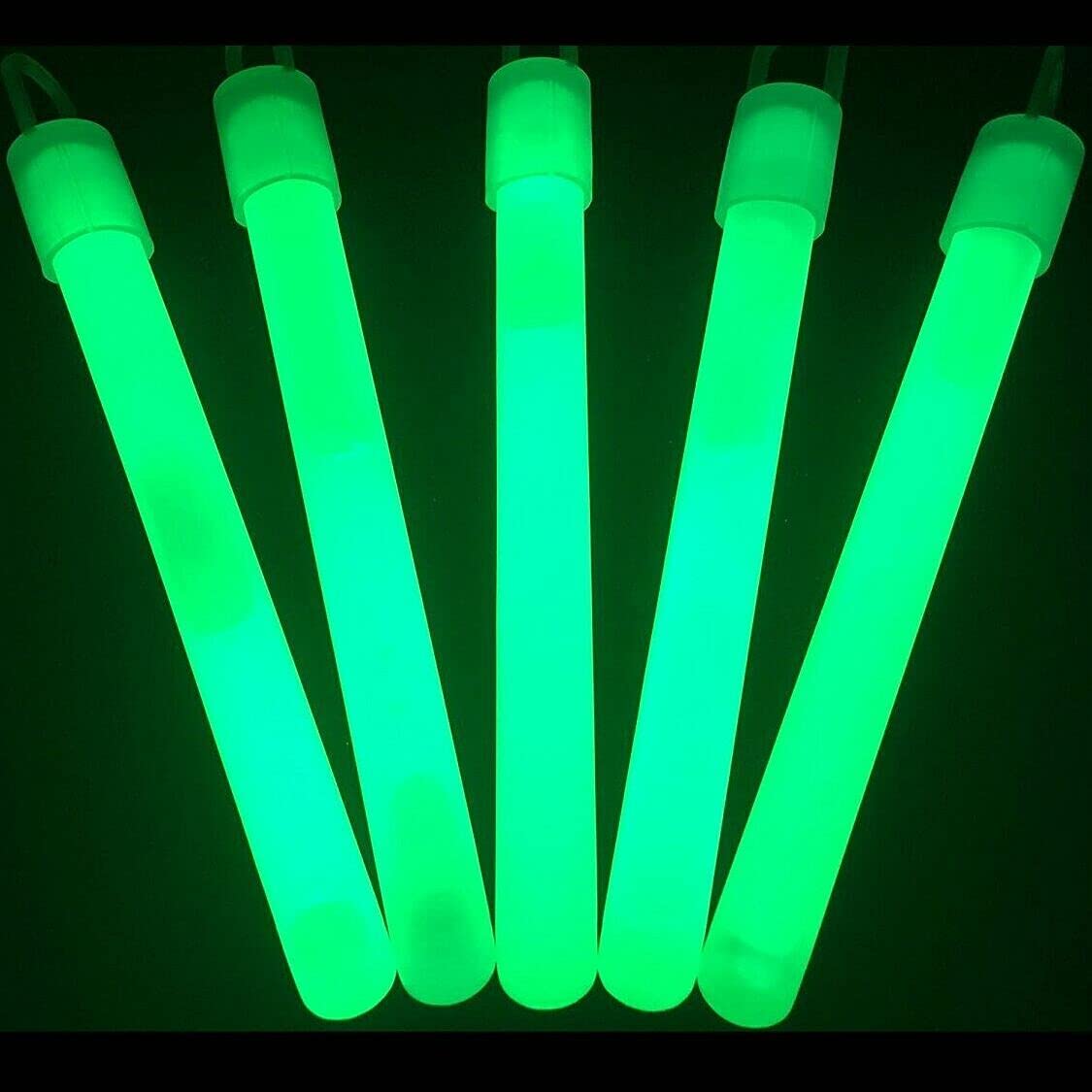 Glow With Us green glow stick 4in pack for party glow and crafts.