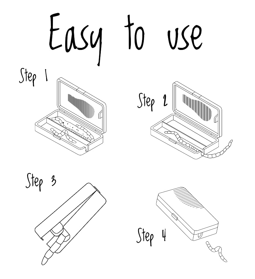 Glow in the dark crawler cutter for night fishing