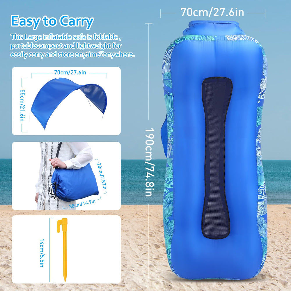Glowsky compact storage bag demonstrates portability