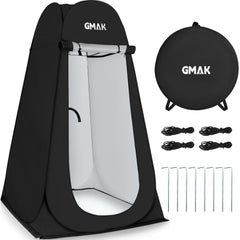 GMAK pop-up privacy tent opens quickly for private changing at the beach.