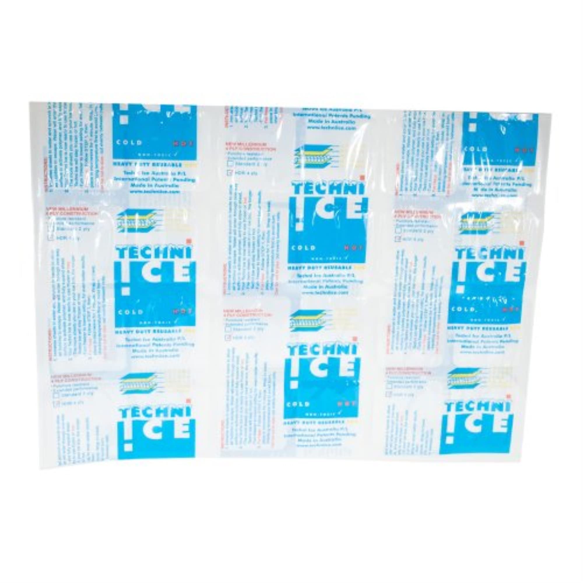 GMS Techni Ice HDR 4-Ply activation during hydration process
