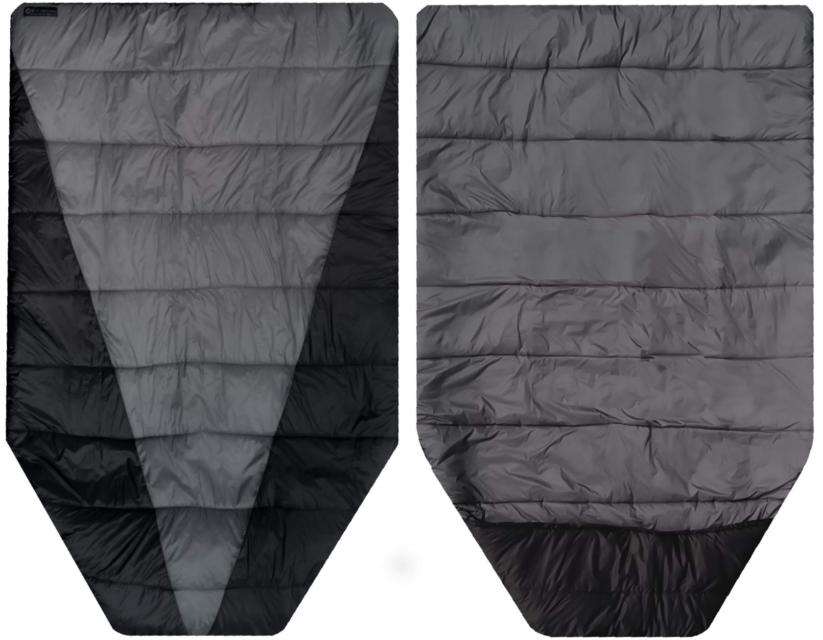 Go Outfitters Adventure Top Quilt in action shows 20°F warmth for cool nights