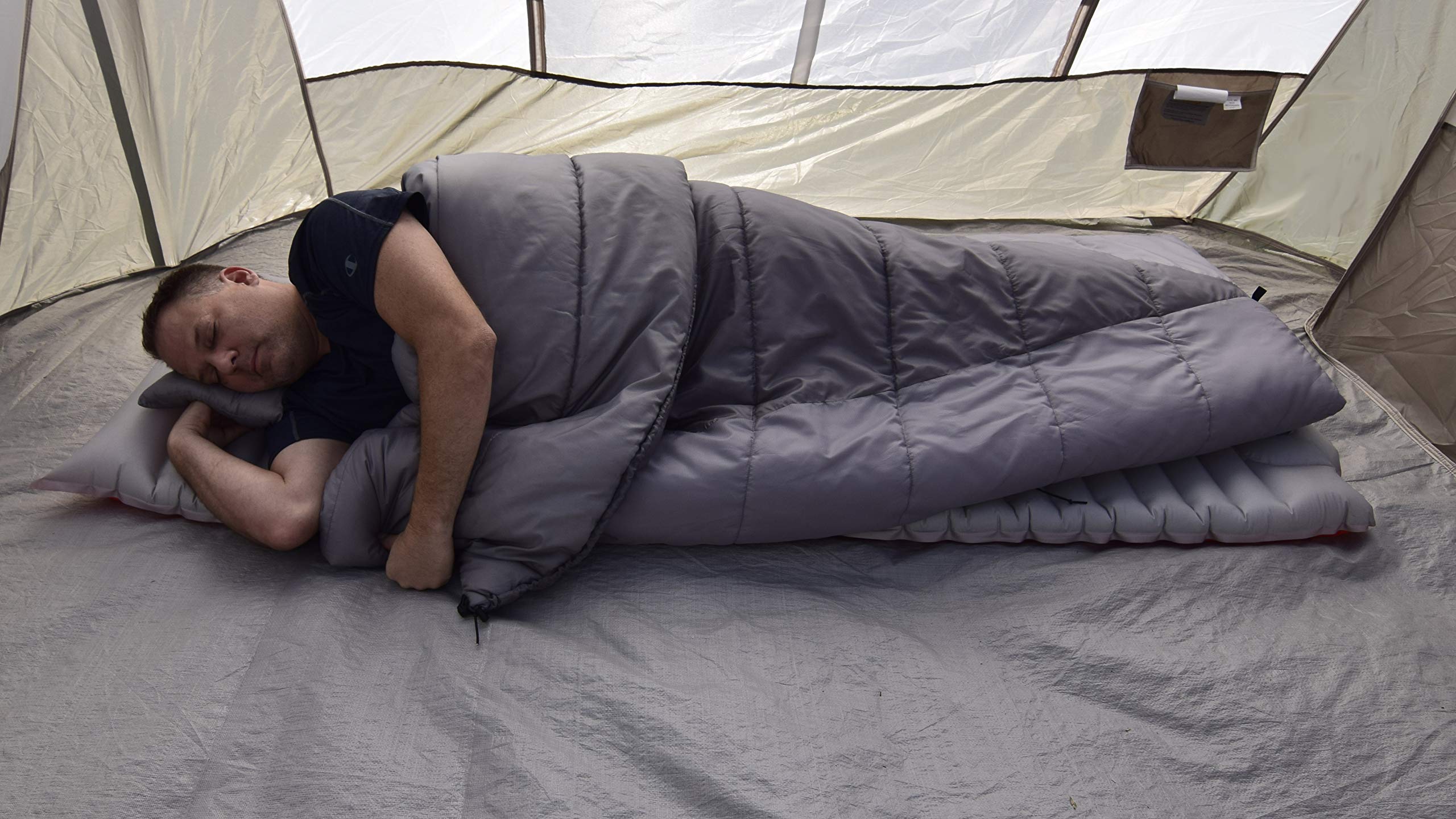Go Outfitters Adventure Top Quilt is easy to wash and fast to dry