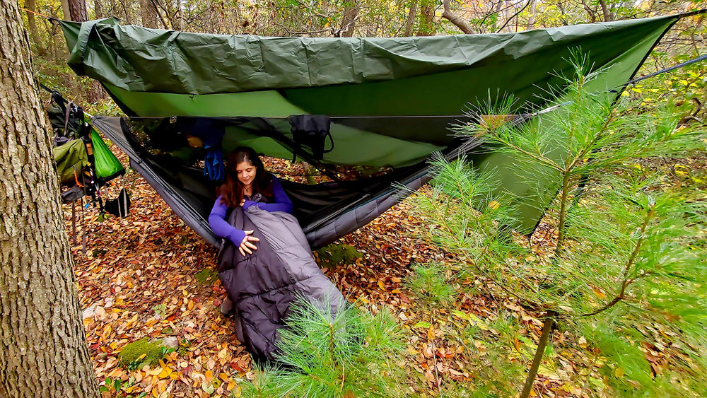Go Outfitters compact and packable for backpacking or car camping