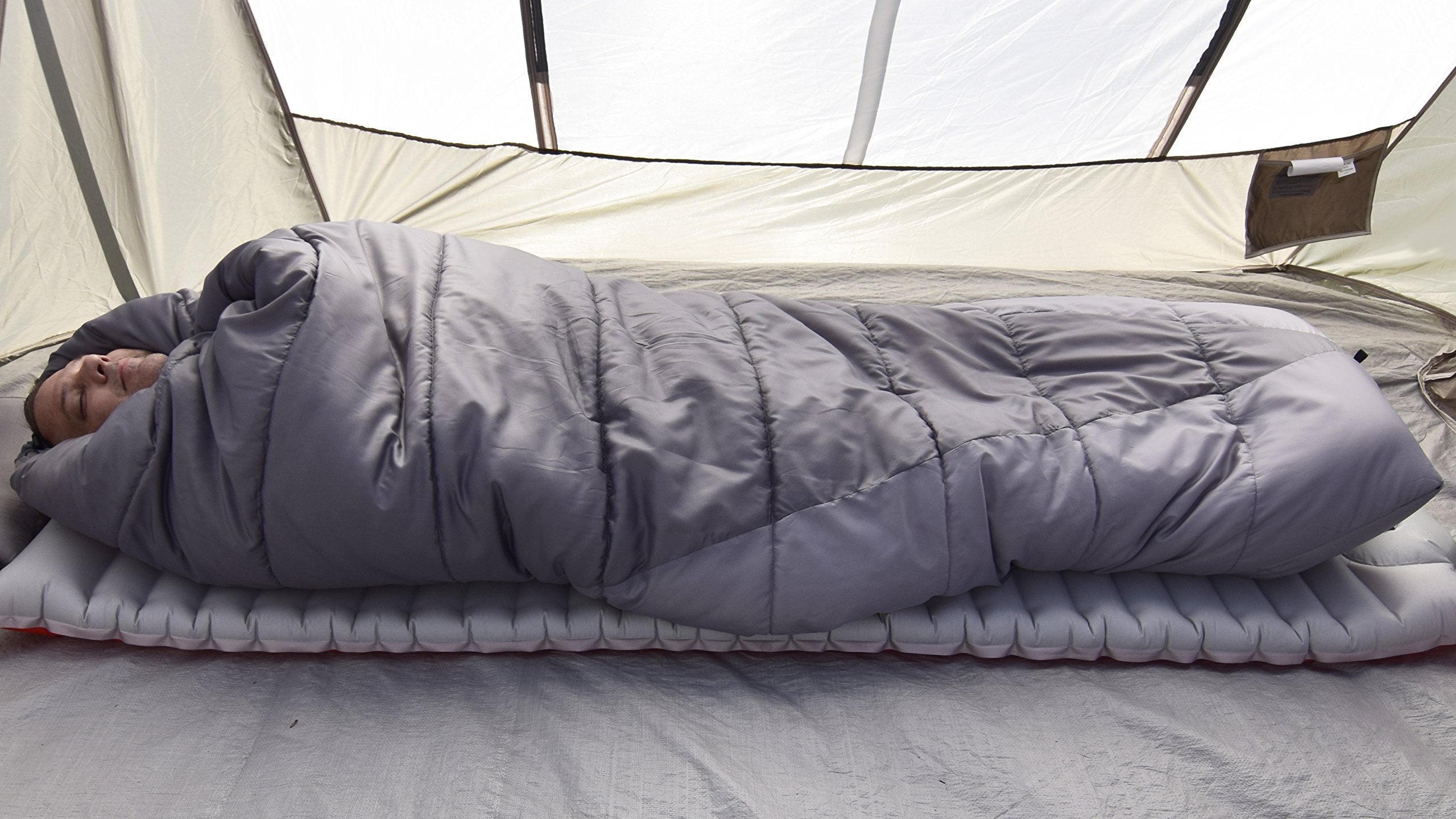Go Outfitters 2-in-1 design is ideal for tent or hammock camping